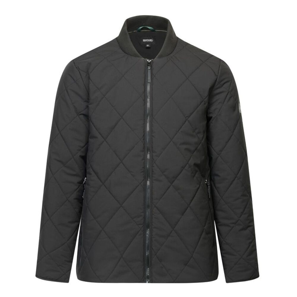 Regatta Mens Harvin Quilted Jacket / Black